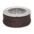 thumbnail image 1 of Unique Bargains Nylon Thread Twine Beading Cord 1.6mm Extra-Strong Braided Nylon Crafting String 16M/52 Feet, Coffee, 1 of 7