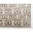 thumbnail image 5 of Jill Zarin’s Uptown Rectangular Diamond Modern Area Rugs, Brown, 5 of 8
