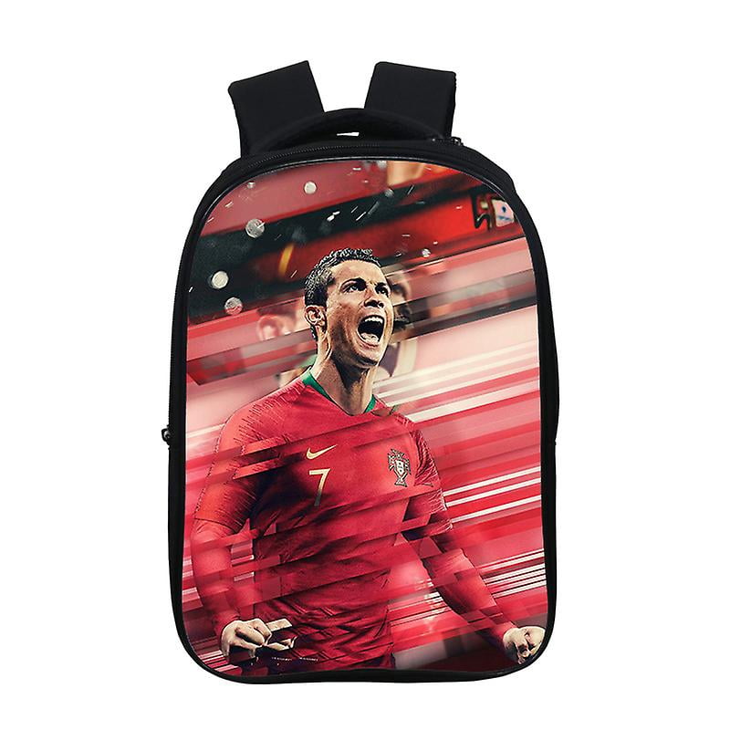 Buy Pinklips Shopping Cristiano Ronaldo Football Lover Theme Fan Art Laptop  Bag Casual School Backpack (COMBO OF 3-SIZE BAGS) - PINKBAGS_037 at  Amazon.in