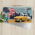 thumbnail image 2 of License Plate, New York City Icon Decorative Front,Personalized Stainless Steel License Plate Cover For Men Women,12.2" X 6.2", 2 of 6