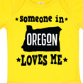 thumbnail image 4 of Inktastic Someone in Oregon Loves Me Gift Boys or Girls Baby Bodysuit, 4 of 5
