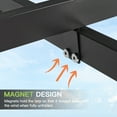 thumbnail image 4 of Aoxun 12x14 Outdoor Pergola, Patio Aluminum Pergola with Upgraded Retractable Canopy, Heavy Duty Metal Pergolas and Gazebos with Adjustable Sun Shade Cover for Modern Backyard, Deck, Garden, 4 of 8