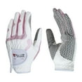 thumbnail image 3 of Par de guantes de golf DYNWAVEMX para mujer Mitones transpirables anti-elásticos Blanco Rosa XXL, 3 of 8