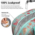 thumbnail image 5 of Lunch Bag Lunch Box for Women Reusable Insulated Lunch Bags,Water-Resistant Crab Shrimp Fish Lobster Cooler Lunch Tote Bag, Large Capacity for Work Travel Picnic, 5 of 6