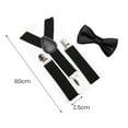 thumbnail image 6 of Kids' Bow Suspender Belt Fashionable Elastic Adjustable Size Versatile Design Elastic Band for Festivals Special Occasions, 6 of 7