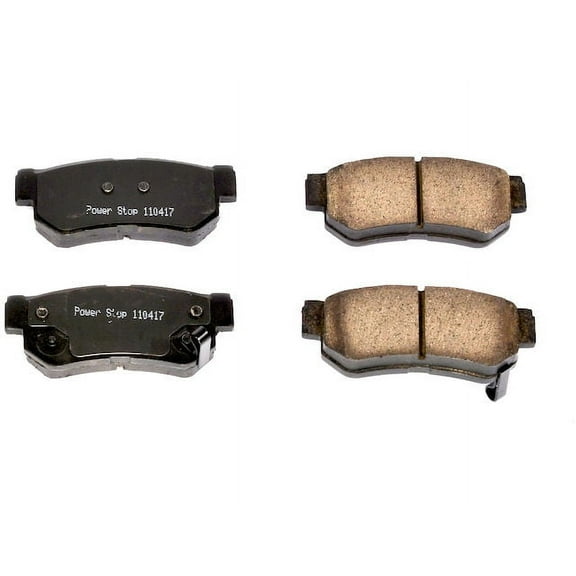 Rear Brake Pad Set - Compatible with 2001 - 2010 Kia Optima 2002 2003 2004 2005 2006 2007 2008 2009
