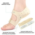 thumbnail image 2 of YUNOVA Gel Heel Protector with Arch Support - Breathable Cushion for Plantar Fasciitis, Heel Pain & Achilles Tendonitis Relief, Adjustable for Men & Women​, 2 of 9
