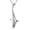 Shark, variant on Hammerhead Shark Necklace for Women Men 925 Sterling Silver Shark Pendant Crystal Ocean Jewelry Gifts for Women Men