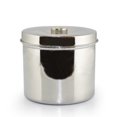 thumbnail image 1 of Frasco de ungüento de acero inoxidable Cilindro de bola de algodón Cilindro de desinfección Vaso Cilindro de ungüento Cilindro de gasa Cilindro de apósito Cilindro de alcohol Cilindro de algodón, 1 of 6