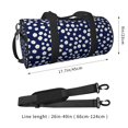 thumbnail image 2 of Fotbe Daisies Flowers Bolsa Deportiva de Lona Plegable con Estampado, Bolsa de Gimnasio con Bolsillo Seco/Húmedo, Bolsa de Viaje Ultraligera de Gran Capacidad, 2 of 6