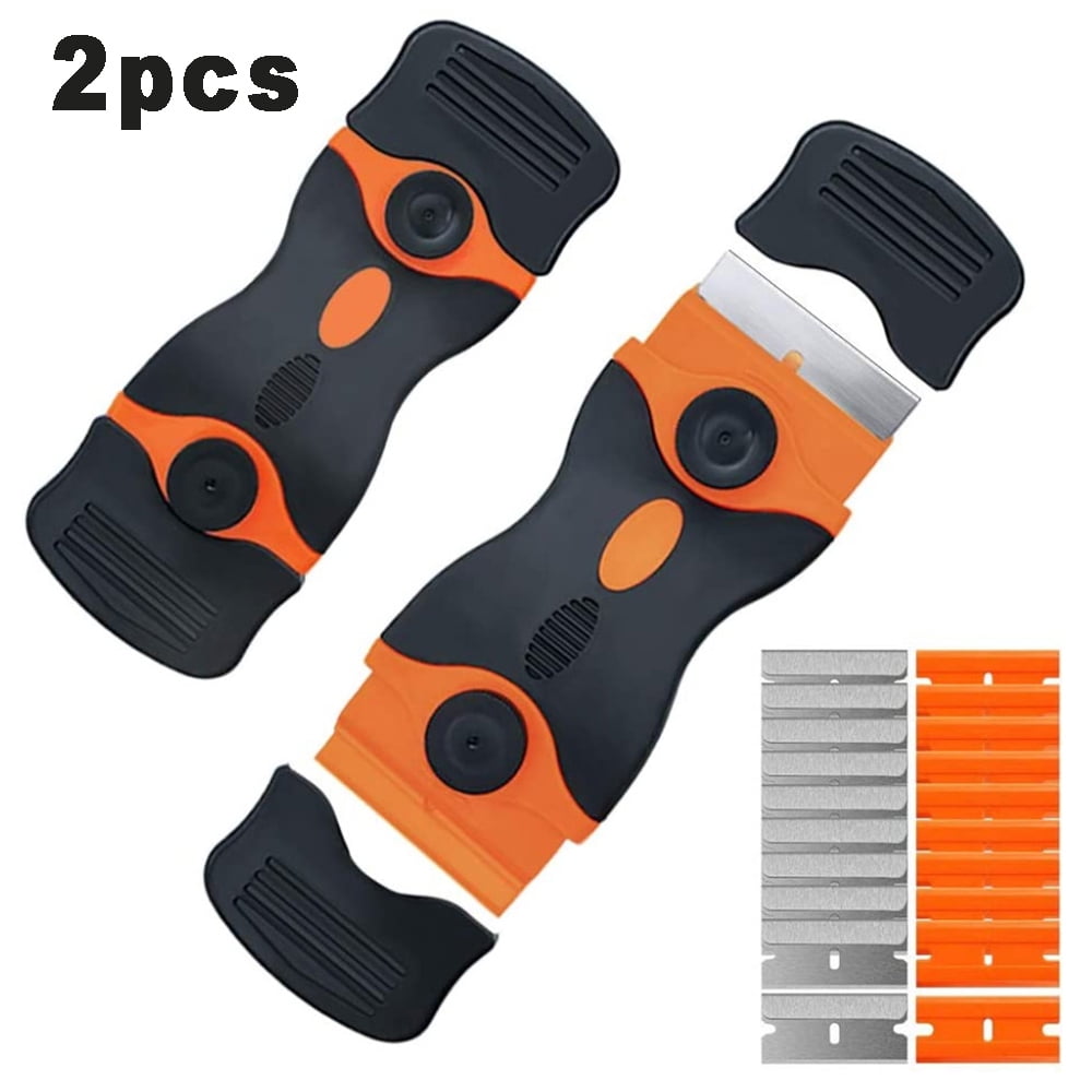 Glass & Ceramic Hob Scraper Cleaner for Oven Door Razor Blade Scraper