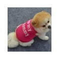thumbnail image 2 of I Love Mummy/Daddy Small Dog T- Shirt Puppy Cat Clothes Pet Vest Chihuahua Pug, 2 of 4