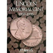 Lincoln Memorial Cent#1 Coin Folder, 1959-1998 by H.E. HARRIS