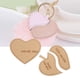 thumbnail image 4 of Acrylic Keychain Pattern, DIY Heart-Shaped Pendant Transparent Keychain Template Acrylic Template With Kraft Paper For Make Keychain ANGGREK Otros, 4 of 8