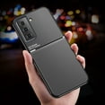 thumbnail image 4 of Slim Leather Magnetic Texture Slim Matte Back Phone Cove Cases For Samsung Galaxy S22 Plus (Blue), 4 of 7
