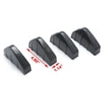 thumbnail image 5 of Xotic Tech Car Rear Lower Bumper Wing Lip Diffuser Splitter Spoiler 4 PCS Shark Fins Universal Fit - Carbon Fiber, 5 of 7