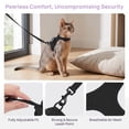 thumbnail image 7 of Adjustable Airtag Holder Cat Vest Harness with 1.5M Matching Leash, Escape Proof Reflective Pet Chest Harness for Kittens & Small Cats 3 to 8 Pounds Outdoor Walking, 7 of 7