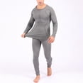 thumbnail image 3 of Conjuntos de Ropa interior térmica Zulema Calzoncillos largos Ropa de abrigo Traje de compresión de secado rápido L gris, 3 of 8