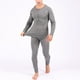 thumbnail image 1 of Conjuntos de ropa interior térmica Hombres Pantalones superiores Compresión L gris shamjiam Ropa interior térmica, 1 of 9