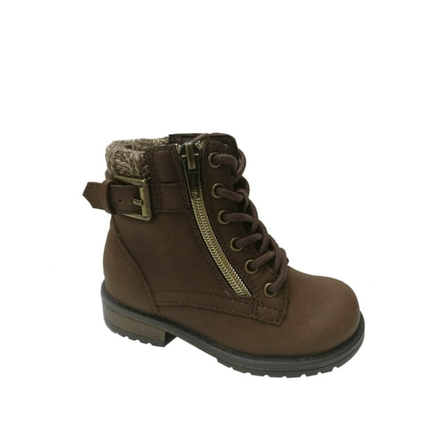 Wonder Nation Wonder Nation Toddler Girls' LaceUp Boot