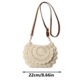 thumbnail image 4 of CAIXIA Women'S Crossbody Handbags Girls 2 Styles Crochet Pouch Crossbody Messenger Bag, Stylish Travel Toiletry Organizer Shoulder Purse, 4 of 5