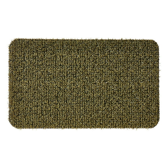 Felpudo GrassWorx Flair, césped artificial verde medio, 45 x 75 cm