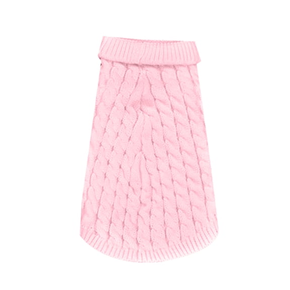 Acahhotxx Hooide Coat, Dog Sweater for Small, , Large Dogs Christmas Coat Puppy Apparel Pullover Puppy Pajamas Casual Wear - Pink - M