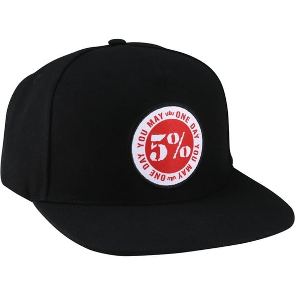 5% Nutrition Rich Piana Love It Kill It Red Trucker Hat, Snapback Baseball Hat - Adjustable Flexfit Flat Bill Cap for Men and Women, Embroidered White 5 Percent Logo