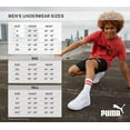 thumbnail image 7 of PUMA Men's 3 Pack Performance Boxer Briefs Large Black, 7 of 7