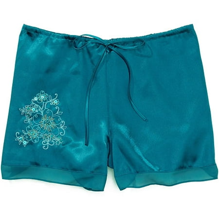 Women's Embellished Boxer Shorts