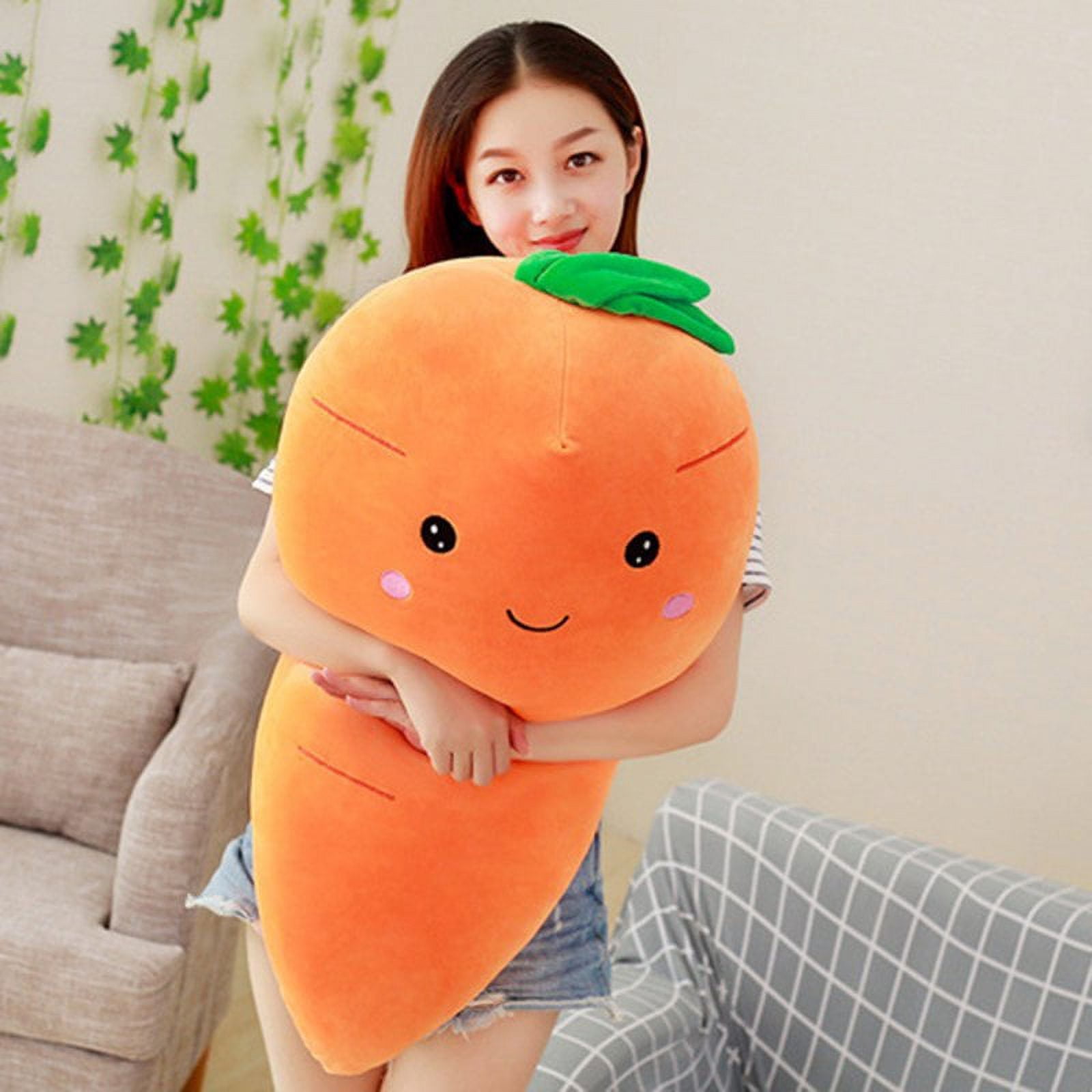 Creative Carrot Expression Pillow Creative Carrot Expression Pillow