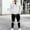 White, variant on Men's Tracksuit Sweatsuits 2 Piece Set Full Zip Jackets Pants Jogging Suits Sweatsuit Set Track Suit for Jogging or Warm Up