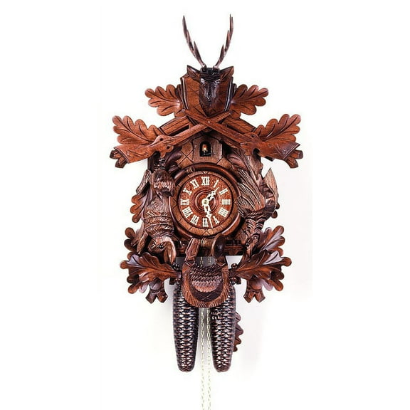Cuckoo Clocks Hunting Clock, hanging Animals