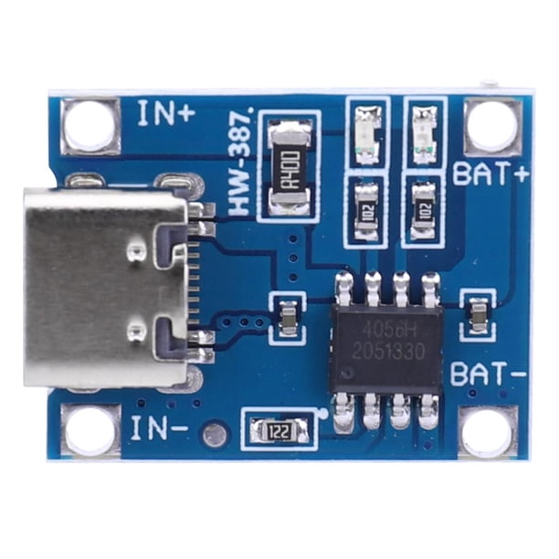 Tablero cargador batería Wdftyju TP4056 5V 1A funciones duales 1PCS