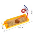 thumbnail image 3 of Vogacara Divertido baloncesto niño intelectual interactivo escritorio eyección ensamblado Mini fútbol Hockey Golf juego de tiro juguetes para los dedos Juguetes Educativos uno Vogacara WJ3100-01B, 3 of 6