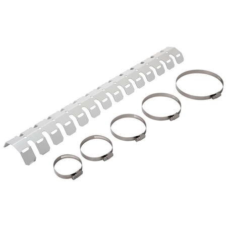 Tusk Aluminum Pipe Guard 2-Stroke Silver for KTM 85 SX 17/14 2003-2024