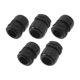 thumbnail image 1 of Abrazaderas de cable Unique Bargains M25x1.5 21.2mm / 0.83" a prueba de agua, unión de tracción recta PA6 Nylon negro 5 piezas, 1 of 1