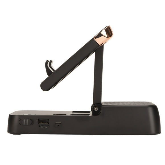 ESTINK Mobile Phone Stand with Speaker,Phone Stand Wireless Speaker,Phone Stand Speaker Prevent Slip HD Stereo Cellphone Holder Wireless Speaker for Tablets