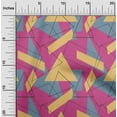 thumbnail image 1 of oneOone Cotton Flex Fabric Rectangle & Triangle Geometric Decor Fabric Printed BTY 40 Inch Wide, 1 of 1