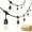 50FT-590.55inch, variant on Dimmable 50/100 FT LED String Lights with 12/24 Shatter-proof S14 Edison Bulbs, IP44 Waterproof for Indoor & Outdoor Cafe Restaurant Mall Library Lighting