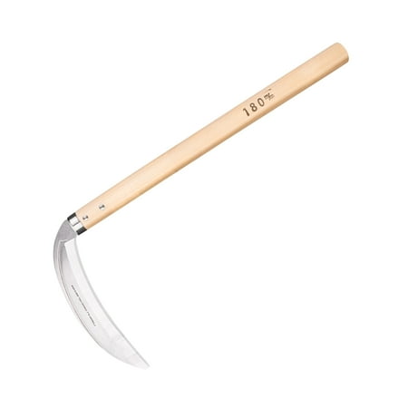

NISAKU NJP130 MIKADUKIGAMA Japanese Stainless Steel Grass Sickle 7-Inch Blade