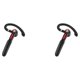 thumbnail image 4 of Seitruly 1 auricular , auricular recargable compatible con Bluetooth, botón táctil de trabajo, para correr, negocios con micrófono, negro y No.04 2Conjunto, 4 of 6