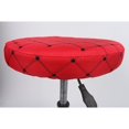 thumbnail image 3 of Grid Round Seat Cushion Sleeves Breathable Bar Stool Covers Slipcovers , -35cm, 3 of 5