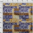 thumbnail image 3 of oneOone Cotton Cambric Orange Fabric Abstracts Quilting Supplies Print Sewing Fabric By The Yard 56 Inch Wide, 3 of 6