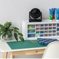 thumbnail image 4 of WOOZOO Small Desk Fan, 3 Speed, 112° Adjustable Tilt, Low Noise, Tabletop Air Circulator, Black, 4 of 10