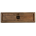 thumbnail image 3 of HERCULES Series 7' x 40'' Antique Rustic Folding Farm Table and Four Bench Set, 3 of 9