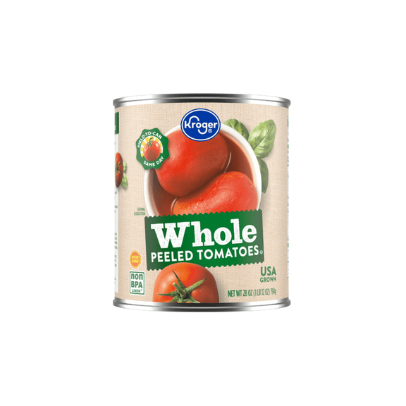 KR Whole Peeled Tomatoes 28 oz