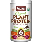 Jarrow Formulas Organic Plant Protein, Chocolate Mocha, 16 Ounce