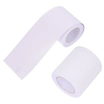 Masteelf Flexible Self Adhesive PVC Baseboard Trim for Walls Decorative White Skirting Sticker 2 Rolls 5 Meters