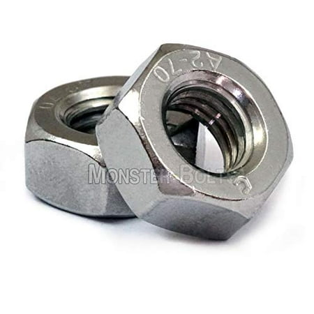 

- #0-80 Hex Nuts Stainless Steel 10 Pack